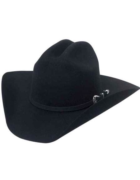 Hued Lana Negro Cowboy Hat Black