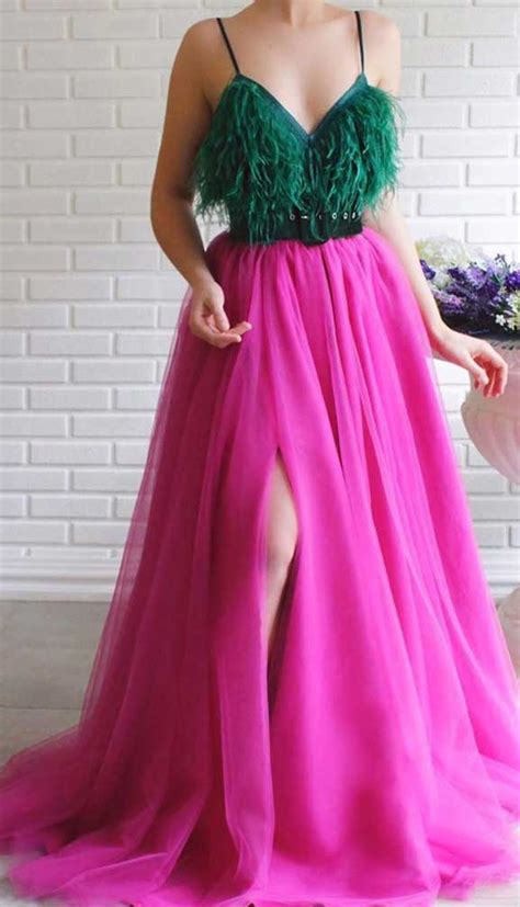 45 Stunning Prom Dress Ideas Thatll Make You Swoon Greenhot Pink Dress