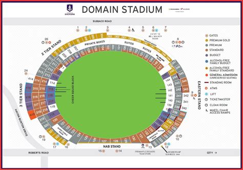 45 Virtual Seating Map Optus Stadium