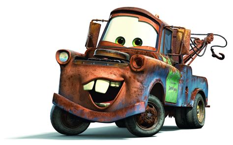 Disney Cars Characters Tow Mater Wallpaper