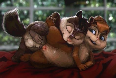 Rule 34 Alvin And The Chipmunks Alvin Seville Balls Blue Eyes Brittany Miller Brown Fur