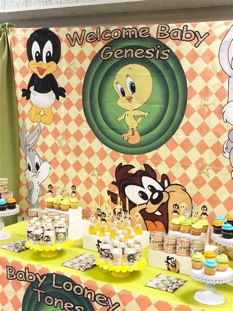 Looney Tunes Party Baby Looney Tunes Shower Party Baby Shower