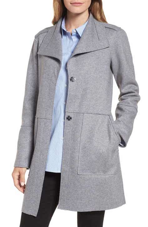 Womens Grey Wool And Wool Blend Coats Nordstrom