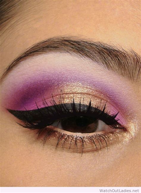 Pink And Gold Eye Makeup Watch Out Ladies