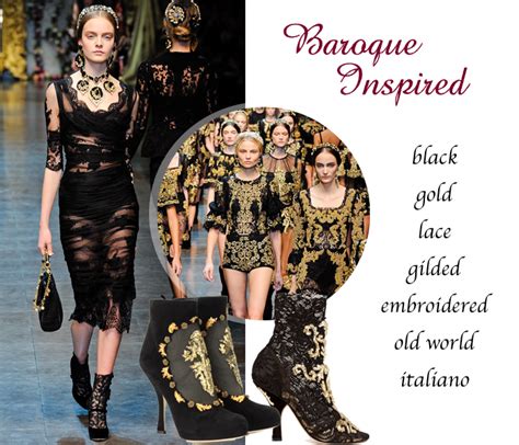 Dolce And Gabbana Baroque Inspired Style Savvynista