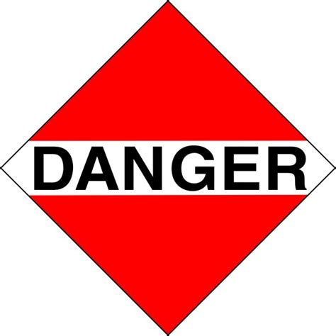 Danger Placard International