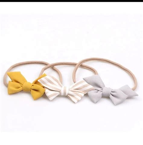 Newbornbaby Hair Band Set Of 3 Super Soft Hairbands Etsy