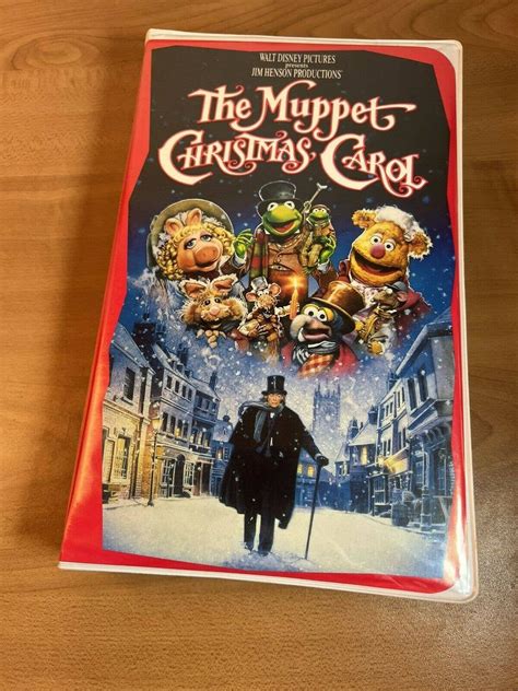 The Muppet Christmas Carol Walt Disney Jim Henson Vhs 1993 Etsy