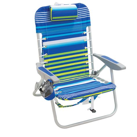 Rio Beach 4 Position Lace Up Backpack Beach Chair Stripe Walmart