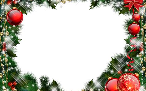 Christmas Frame Transparent Background Free Gudang Gambar Vector Png