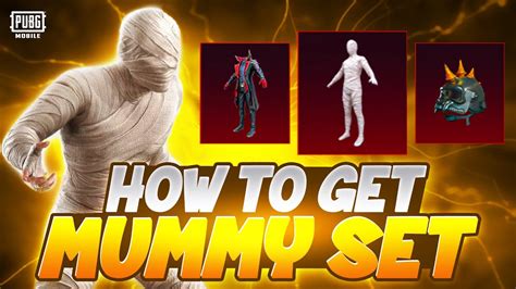 How To Get Mummy Set In Pubg Mobile 360 Uc Mummy Set Lucky Crate