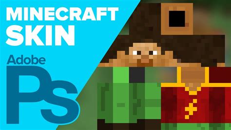 Make Your Own Minecraft Skin In Photoshop Iceflowstudios Youtube