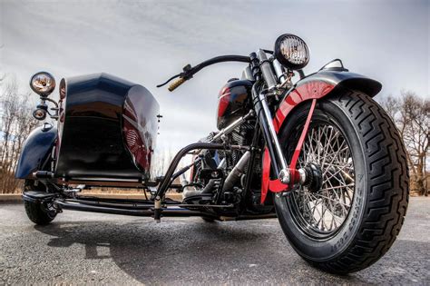 Custom 2003 Harley Davidson Springer Softail Sidecar Leap Of Faith