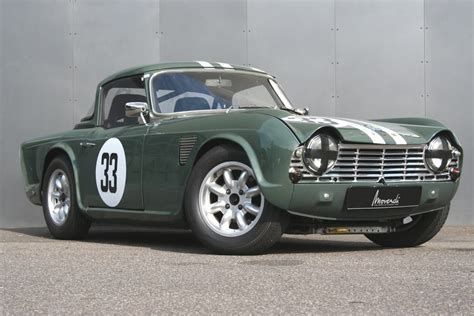 1962 Triumph Tr4 Race Car Automobiel Klassieke Autos Autos Motoren