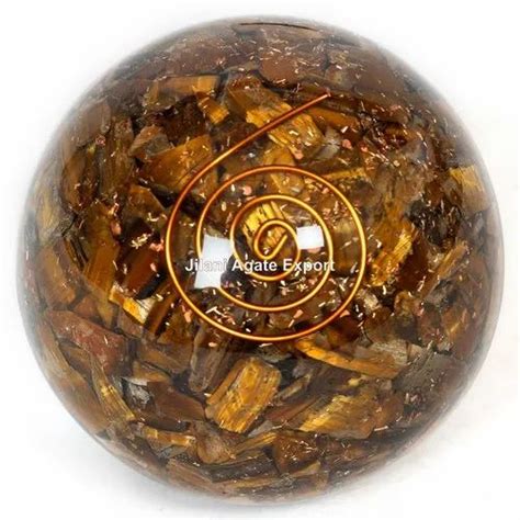 Tiger Eye Orgone Balls Orgonite Energy Spheres Ball At Best Price In