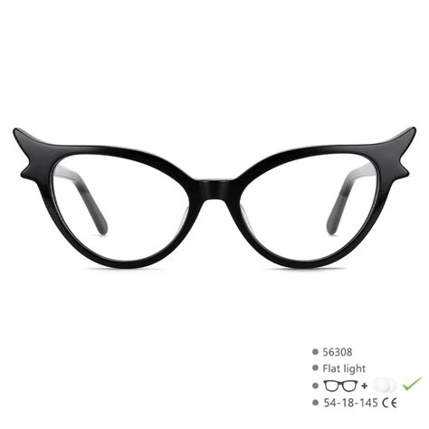 r56308 acetate cat eye cute reading glasses women spring hinges presbyopic glasses dioptric 1