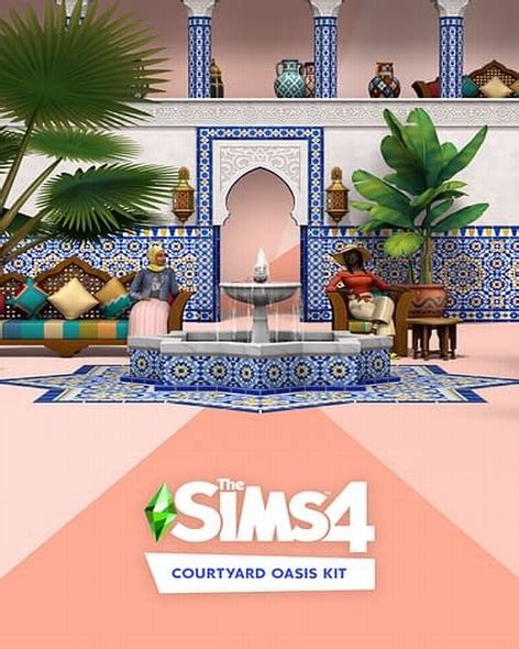 The Sims 4 Courtyard Oasis Kit Anadius Pc Murtaz