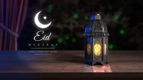 (FREE) 4K Lantern - Ramadan Free After Effects Template - Free After