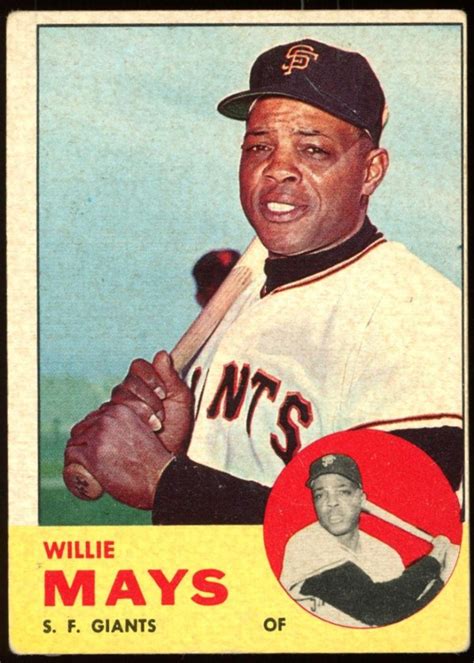 Willie Mays 1963 Topps 300 Pristine Auction