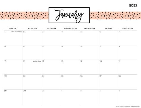 Pretty Patterns Printable Calendar For Moms IMOM