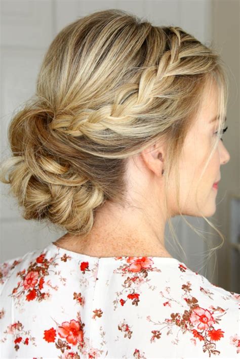 Super Easy Diy Braided Hairstyles For Wedding Tutorials Diy Hot Sex Picture