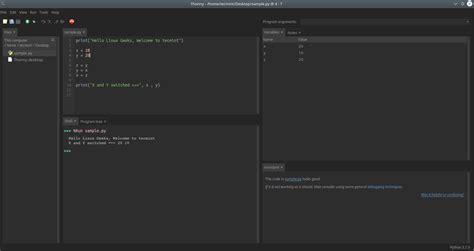 Methods To Set Up And Use Thonny Python IDE On Linux Arwebhosting Blog