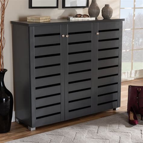 We did not find results for: Contemporary Shoe Storage Cabinet, Grey, Baxton Studio ...