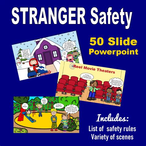 Stranger Safety Comic Powerpoint Pediatric Therapy Powerpoint