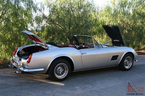 Complete history available, from construction to this instant. 1961 Ferrari 250 GT Cailifornia Modena Replica