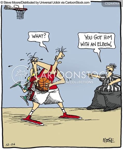 Playing Basketball Cartoons And Comics Funny Pictures From Cartoonstock