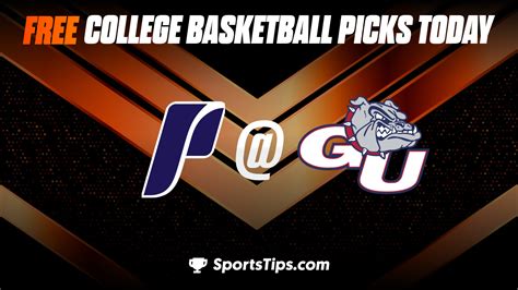 Free College Basketball Picks Today Gonzaga Bulldogs Vs Portland