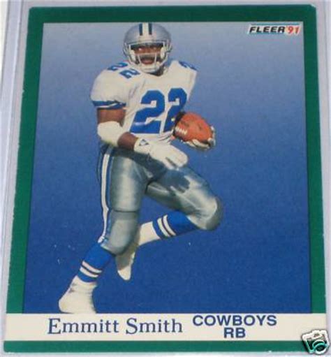 Find great deals on ebay for emmit smith rookie card. kmrsportcards : 1991 FLEER EMMITT SMITH #237