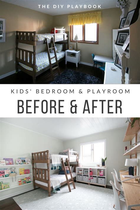 Kids Room Makeover The Perfect Bedroom And Playroom The Diy Playbook