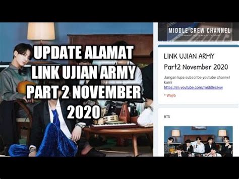 Dengan mengisi ujian atau tes ke army an ini, kamu akan di uji seberapa army sejati kah. Link Ujian Army - On Twitter Link Ujian Army Part 2 Https T Co Amisuuwtxc Link Receh Https T Co ...