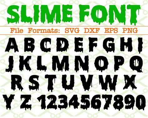 Slime Font