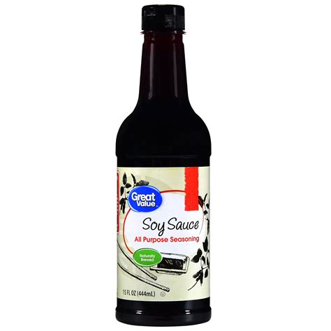 Great Value Naturally Brewed Soy Sauce 15 Fl Oz