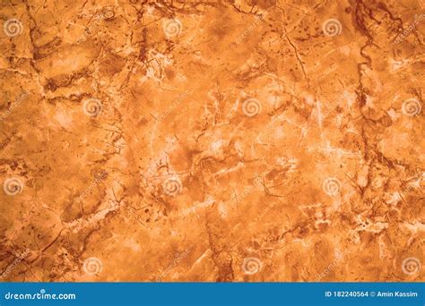 A Beautiful And Wonderful Orange Ceramic Tile Flooring Stock Photo