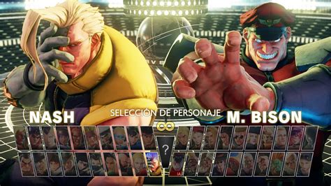 Street Fighter V Champion Edition 4ª Temporada Selección De Personajeescenarios Youtube