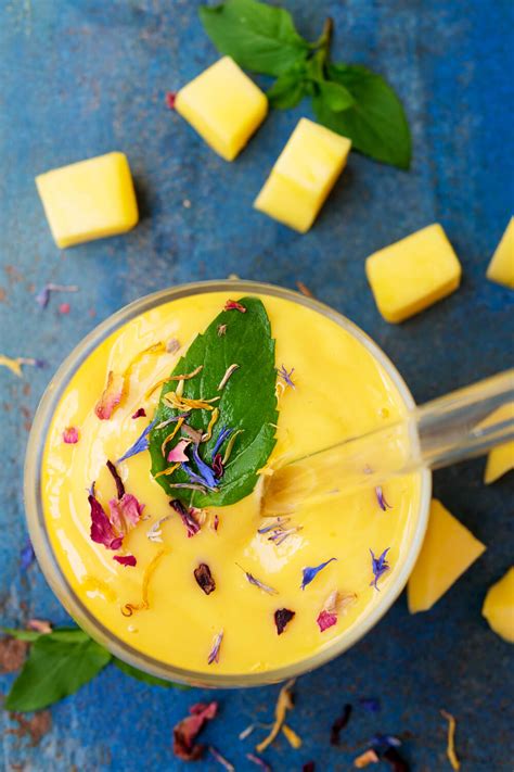 Mango Lassi Rezept Original Indisch Nur Zutaten