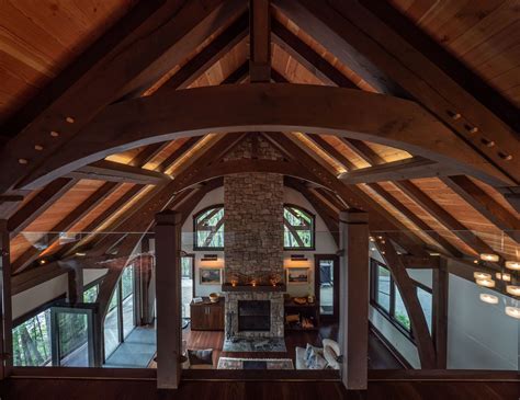 Choosing a Timber Frame Ceiling Style - Hamill Creek Timber Homes