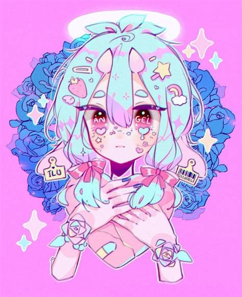 Pin By Eynjelgreys On ᴀɴɪᴍᴇ Pastel Goth Art Anime Art Aesthetic Anime
