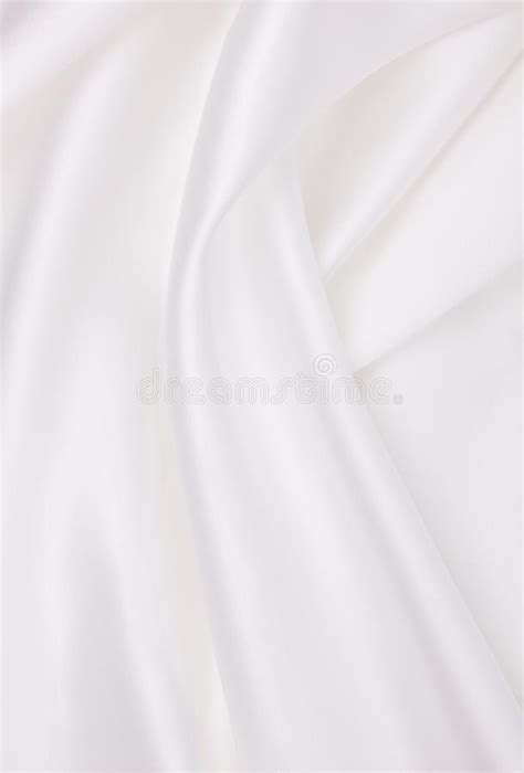 Smooth Elegant White Silk Or Satin Luxury Cloth Texture As Wedding