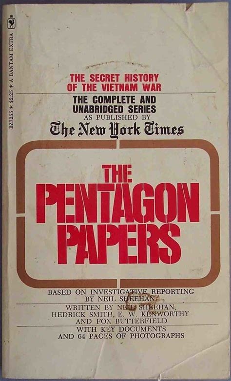 The Case Of The Pentagon Papers Historic Newspapers