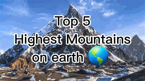 Top Highest Mountains In The World Interesting Unknown Facts About Mountains Amazing Facts