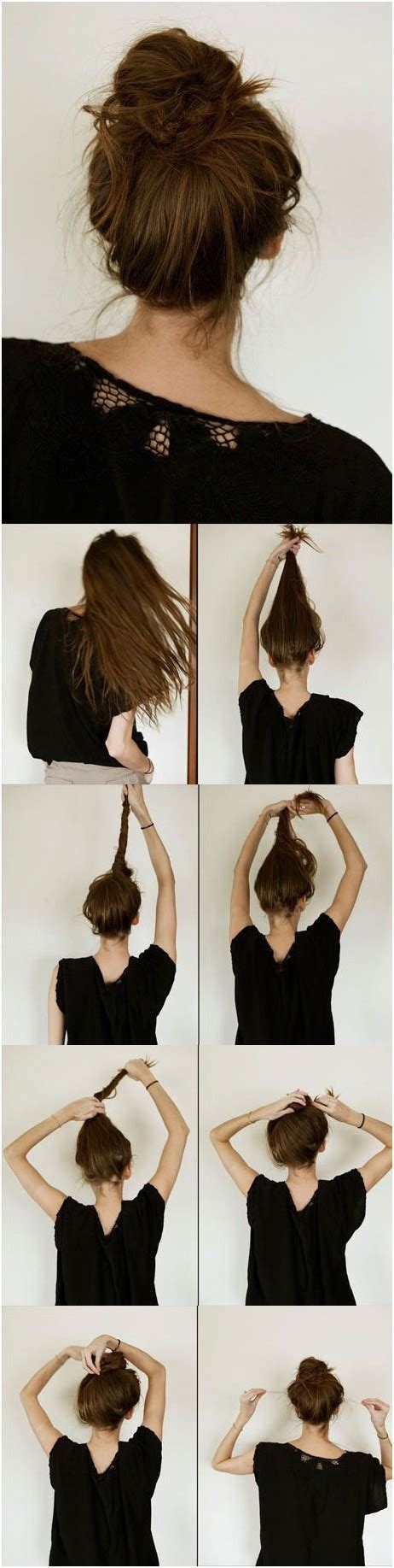 How to style messy bun for long hair. 11 Wonderful Everyday Hairstyles for Long Hair - Pretty ...