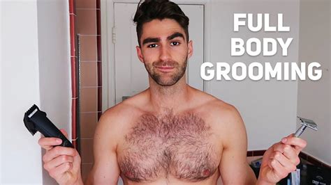 how to manscape properly my full body grooming routine man health magazine