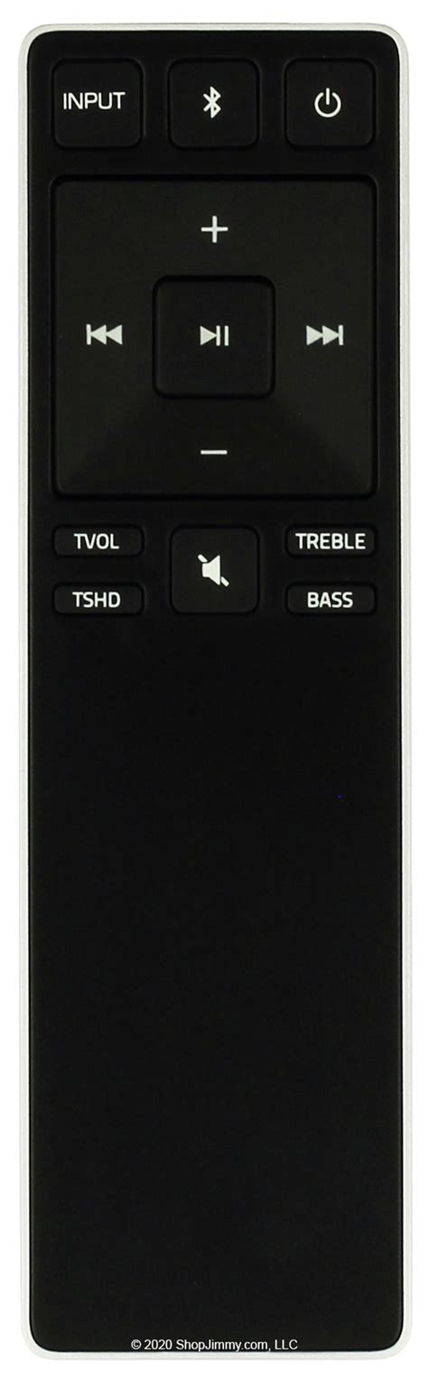 vizio sound bar xrs321 c remote control new