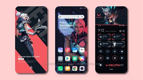 Valorant V12 Miui Theme Best Gaming Inspired Theme For Xiaomi Phones