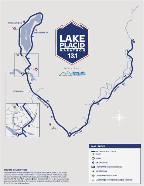 Course Lake Placid Marathon And Half Marathon