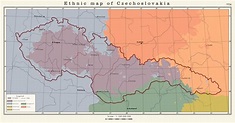 Ethnic map of Czechoslovakia by Kornoushenko on DeviantArt